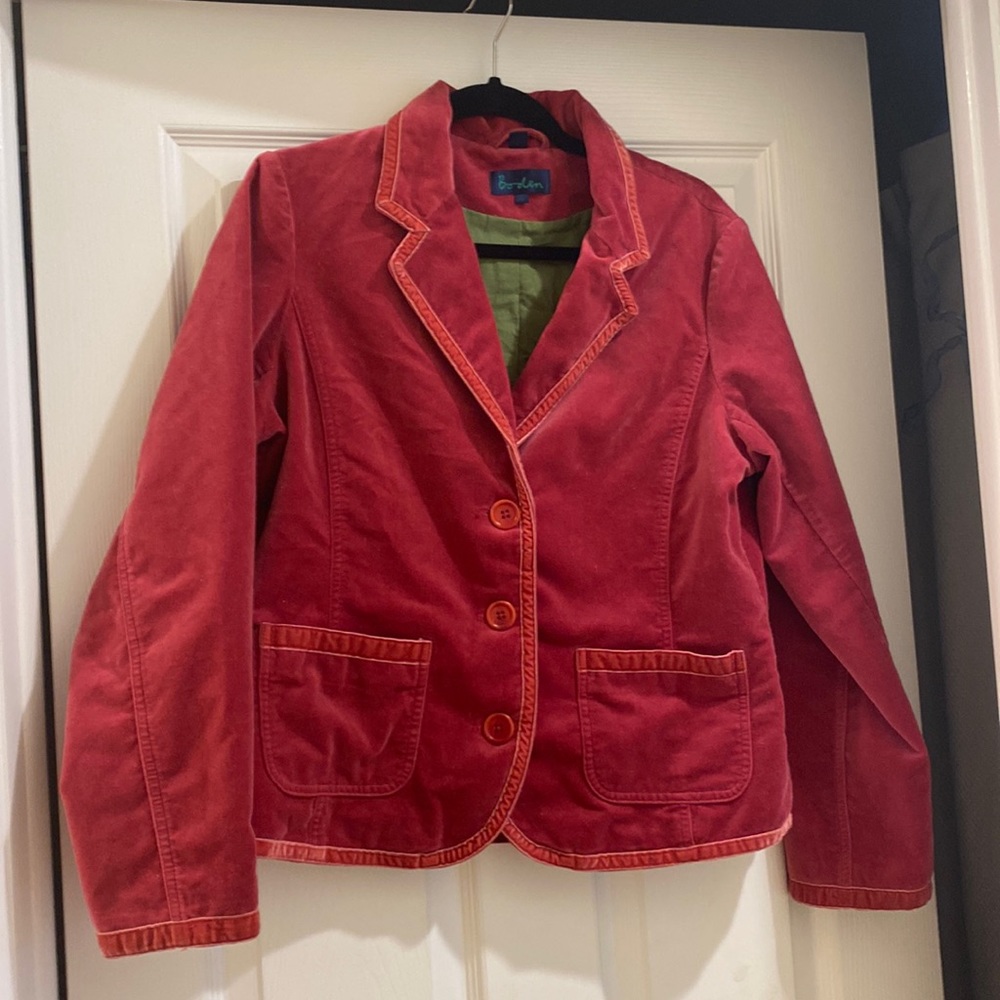 Boden velvet blazer